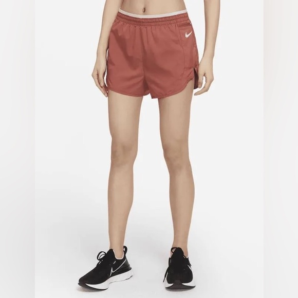 Nike Pants - Nike Tempo Luxe Women's 3" Running Shorts Canyon Rust Size L CZ9584-691